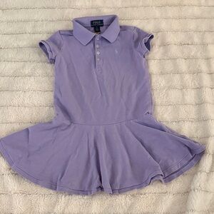 Polo by Ralph Lauren Kids Lavender Polo Dress